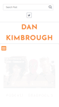 Mobile Screenshot of dankimbrough.com